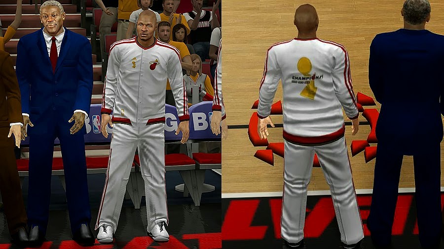 OC2k - RELEASED: Miami Heat VICE uniforms pack by OC2K mod