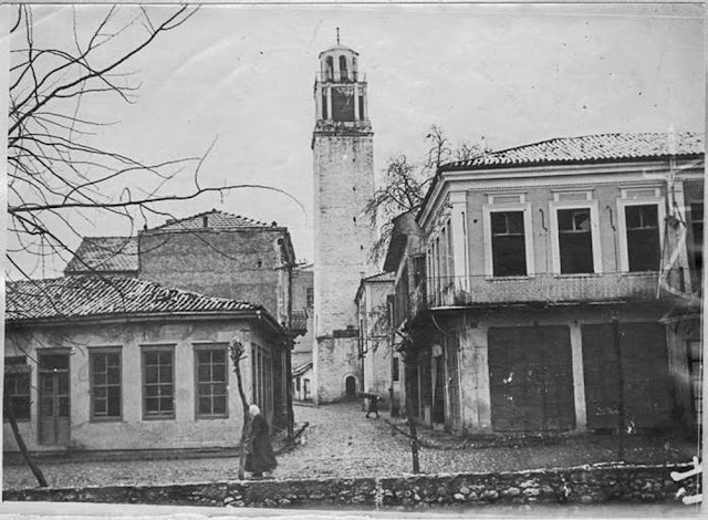 Clock Tower in Bitola during the First World War