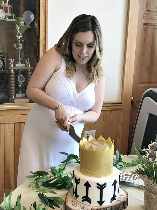 where the wild things are cutting the cake