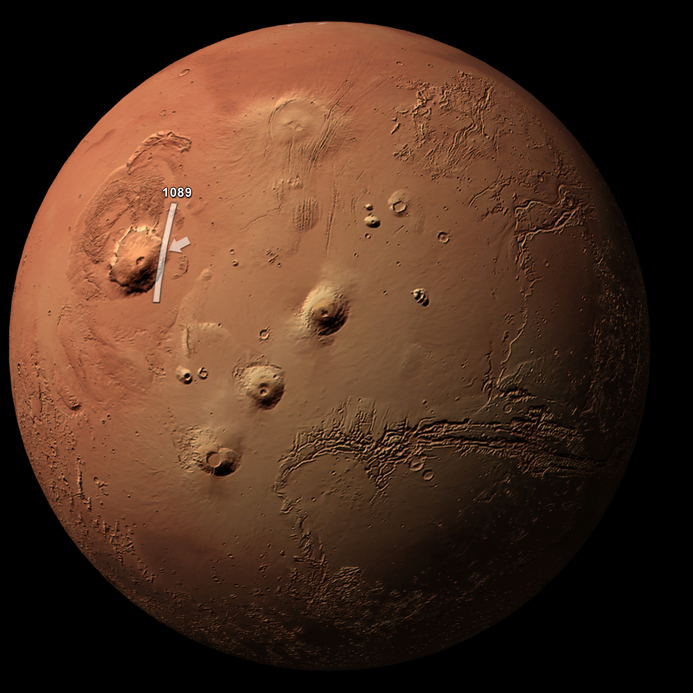 Гора Олімп на Марсі: найвища гора Сонячної системи. 