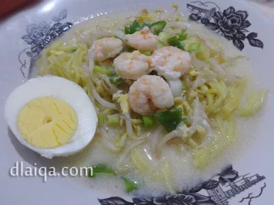 Mie Celor Palembang ala Rika