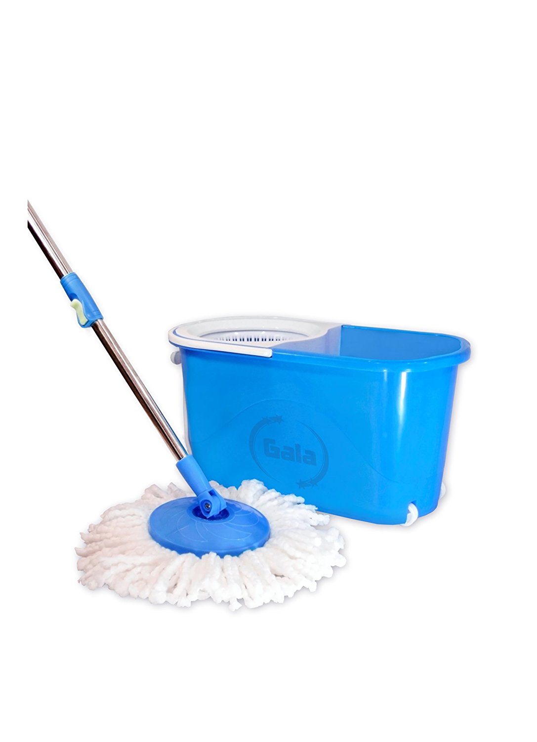 Gala Spin mop with easy wheels and bucket for magic 360 degree cleaning