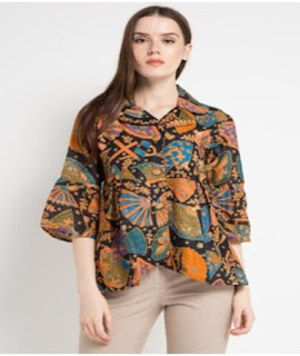 model baju batik atasan remaja model baju batik atasan remaja