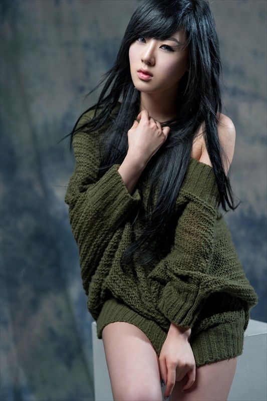 Hwang Mi Hee Sexy Girl Korea Hwang Mi Hee Korean Model In Sexy Shirt