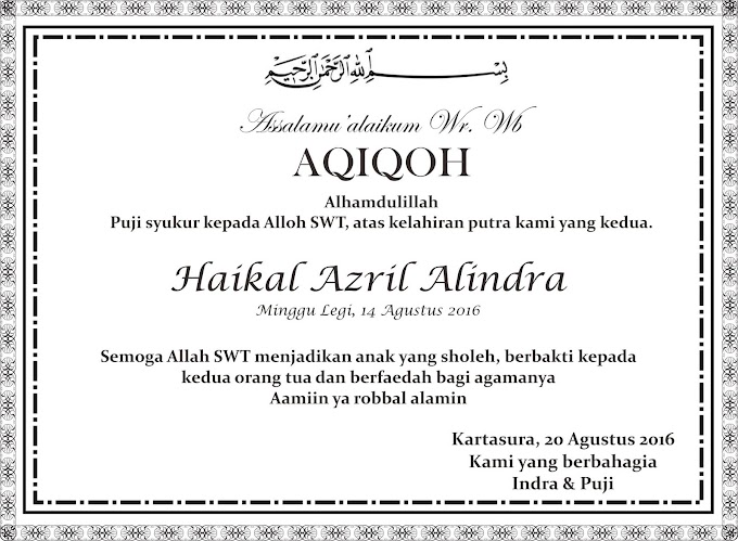Cara Buat Undangan Aqiqah Cara Buat Bendera Marhabah Cara Buat Undangan Aqiqah Cara Buat Bendera Marhabah