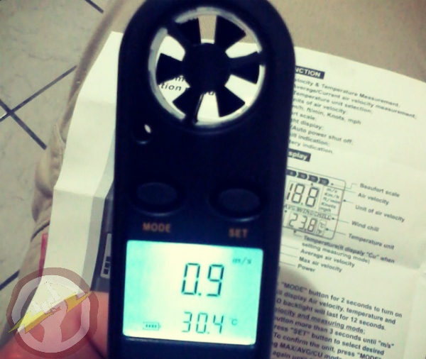 Anemômetro portátil Anemômetro Portátil