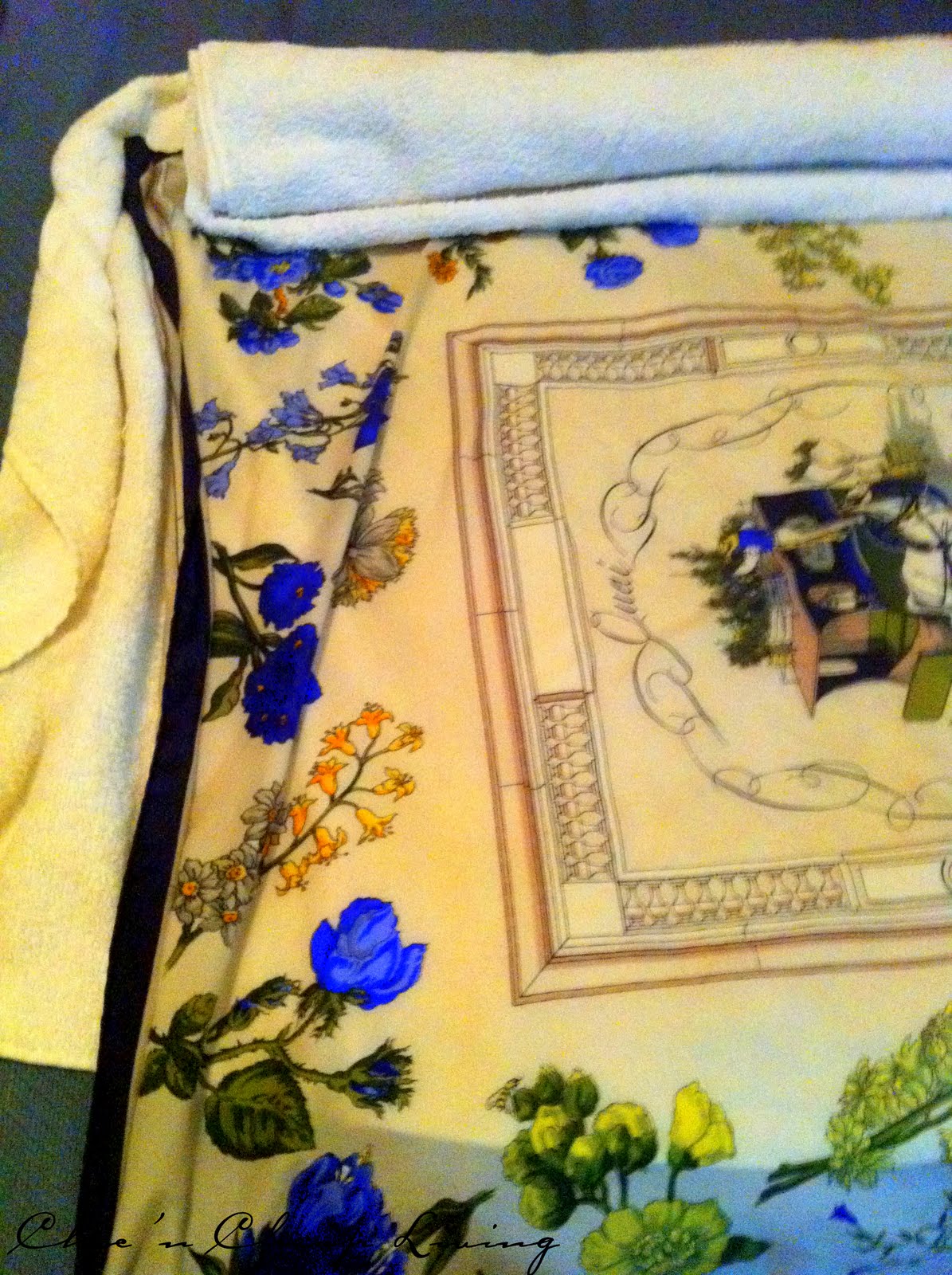 how to clean a hermes scarf