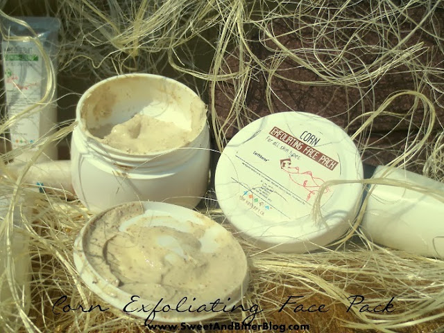 The Nature's Co Corn Exfoliating Face Pack For All Sin Types Review