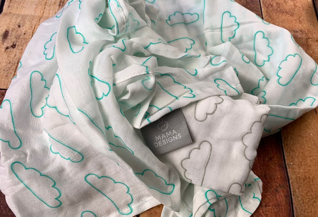 Large swaddle size muslins are handy to have with newborns