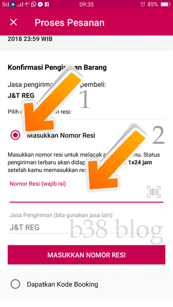 Cara Input Resi J&T Otomatis bukalapak Cara Input Resi J&T Otomatis bukalapak