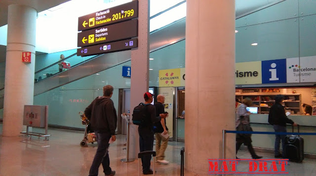 Percutian ke Barcelona : Tips dan Panduan Barcelona Airport