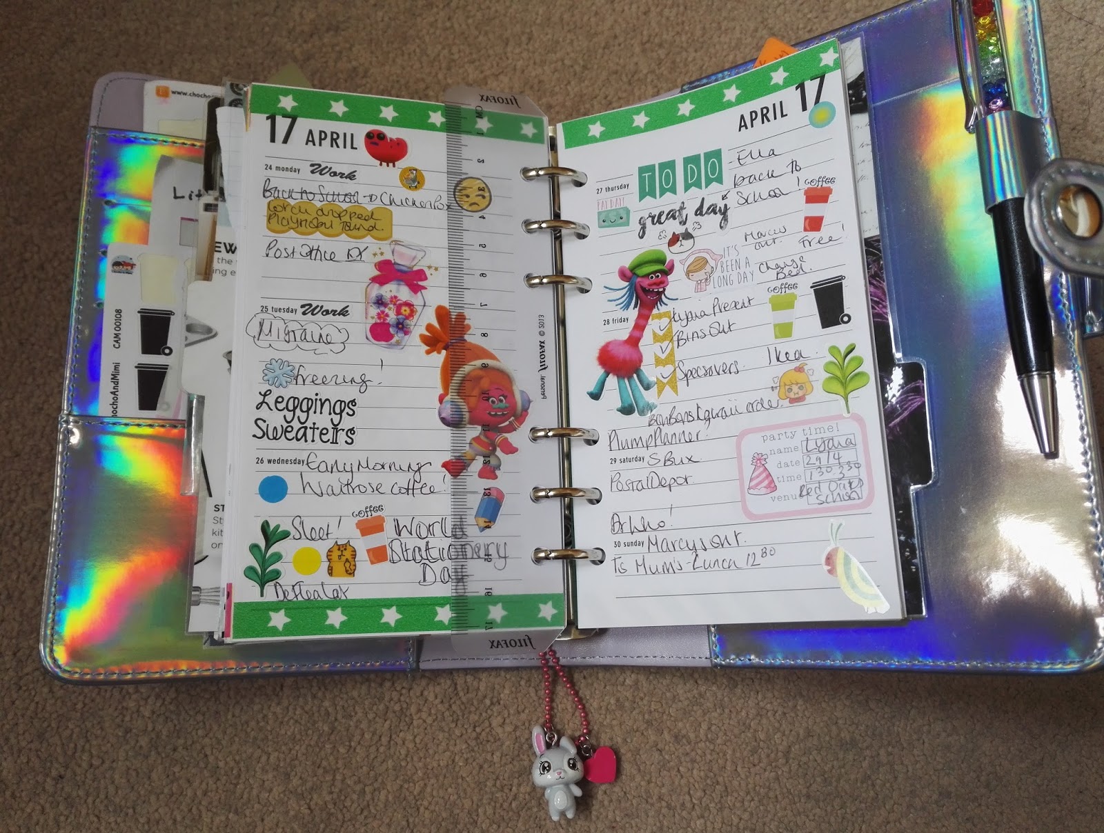 a ska loving geek Planner Girls Collective my planning style