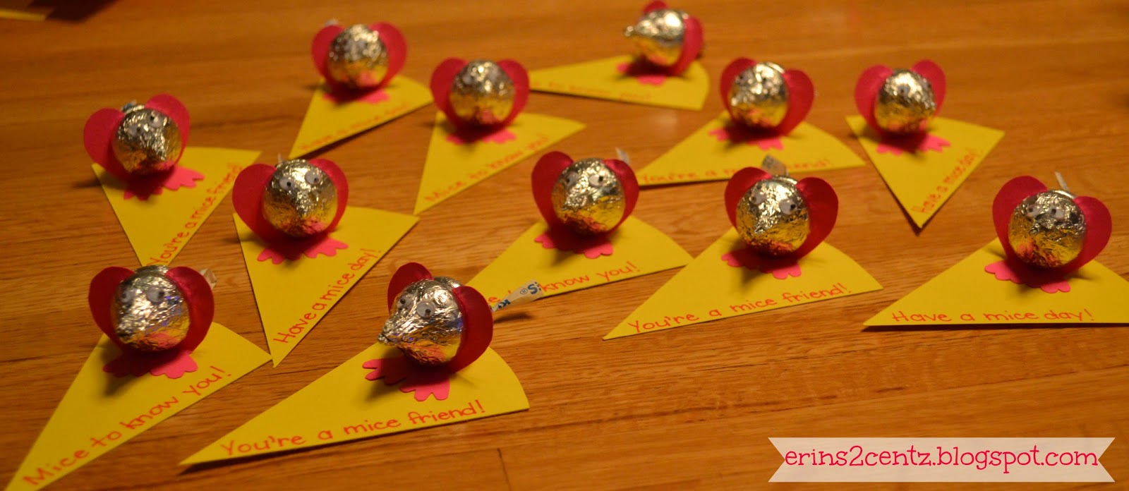 Erin's 2 Cents: Very Mice Valentines