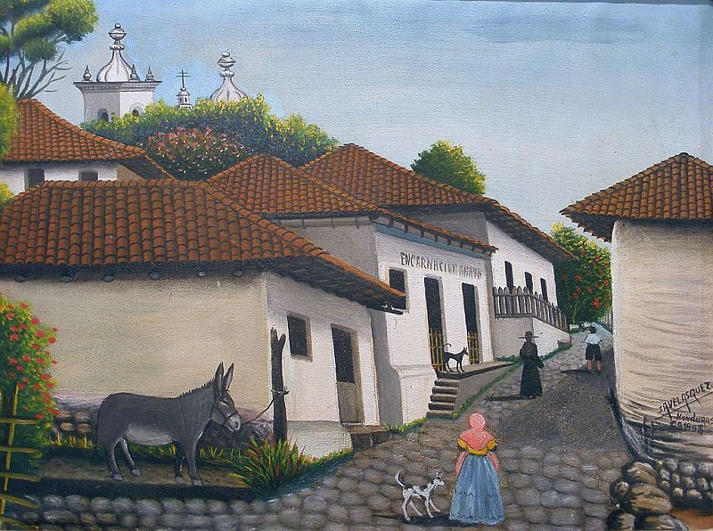 Jose Antonio Velasquez, San Antonio Oriente, Honduras c.a., Oil