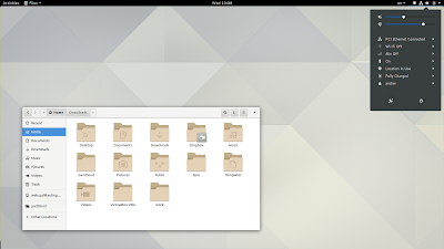 GNOME 3.24 desktop