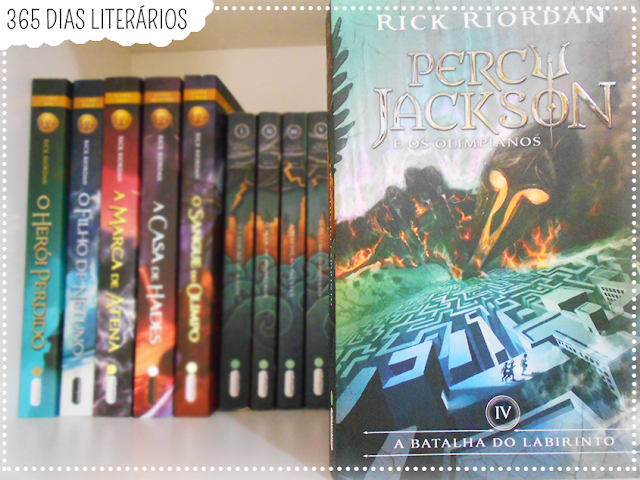Percy Jackson e os Olimpianos: A Batalho do Labirinto (Rick Riordan) Percy Jackson, A Batalha do Labirinto, Rick Riordan, TAG Literária,DesafioFãDeLivros