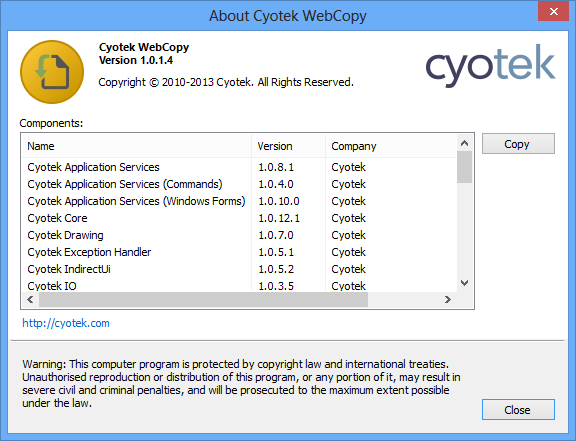 تحميل برنامج تنزيل محتويات المواقع بالكامل وتصفحها بدون أنترنت مجاني Cyotek Web Copy 1.0.7.4