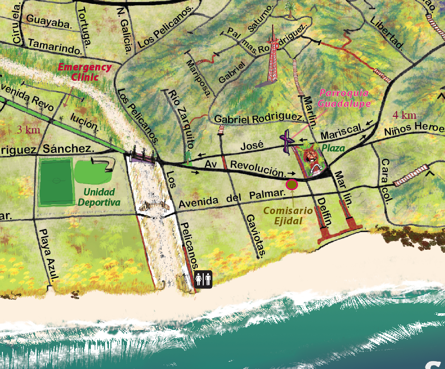 Mapa Jeff Cartography Sayulita