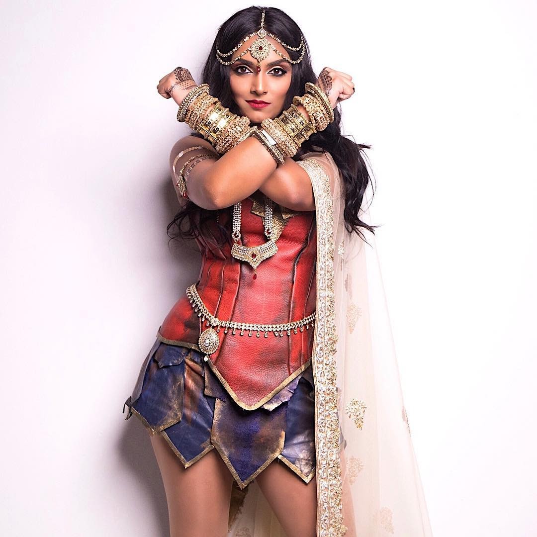 Wonder Woman By Deepica Mutyala インド風のワンダーウーマン Cia Movie News