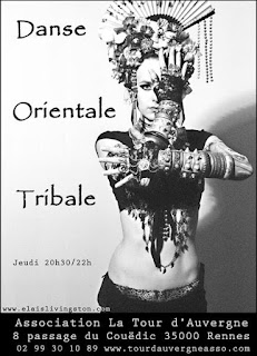 Danse Tribale ATS Tribal Fusion Rennes Bretagne France