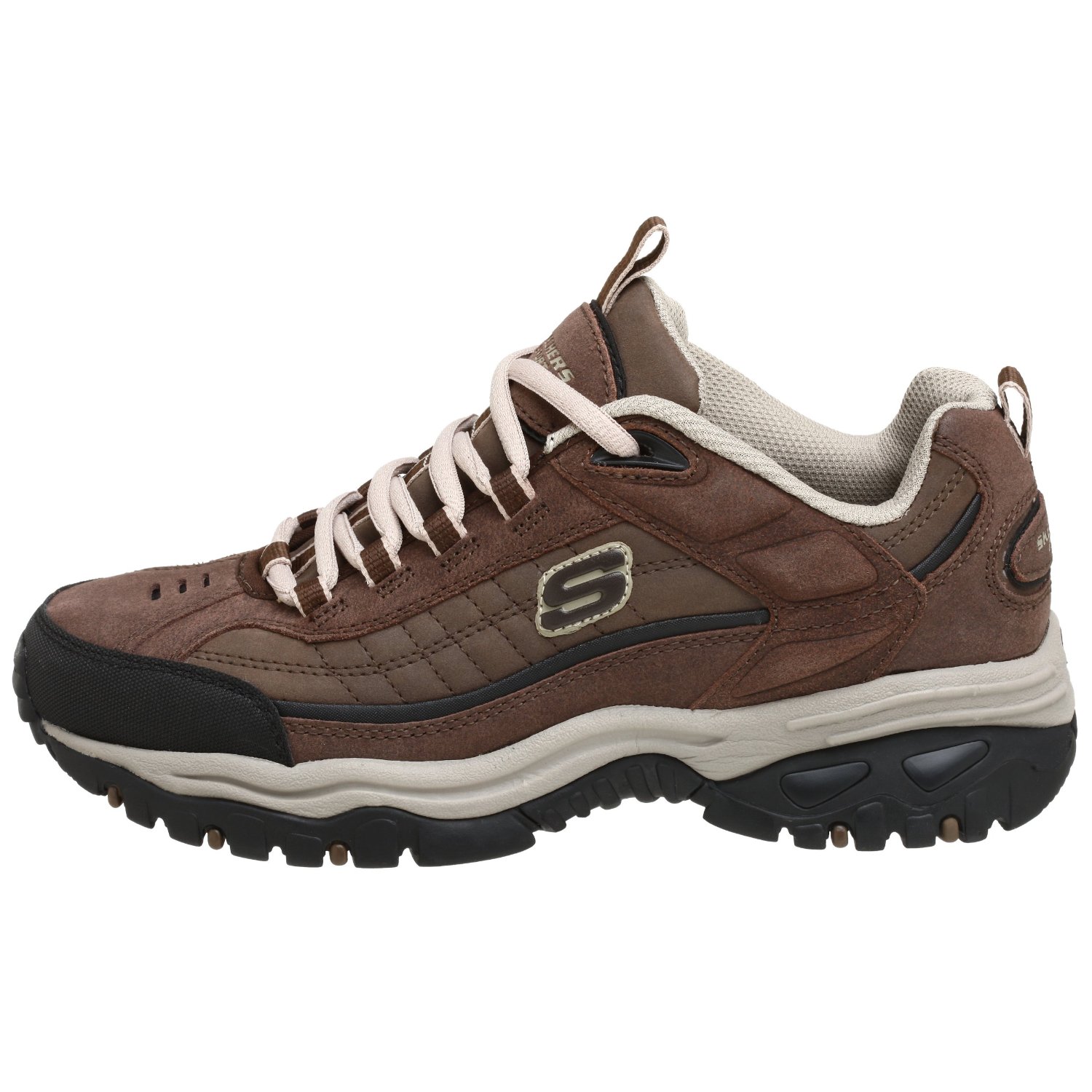 Skechers Men's Energy Downforce Lace Up Brown Sneakers Shoes ~ Sneakers ...