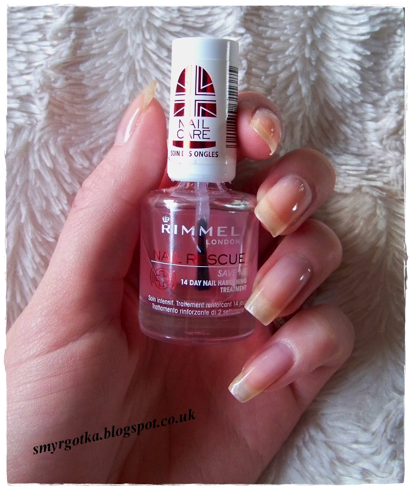 Confession of a beautyholic... RIMMEL nail rescue... czyli co robic