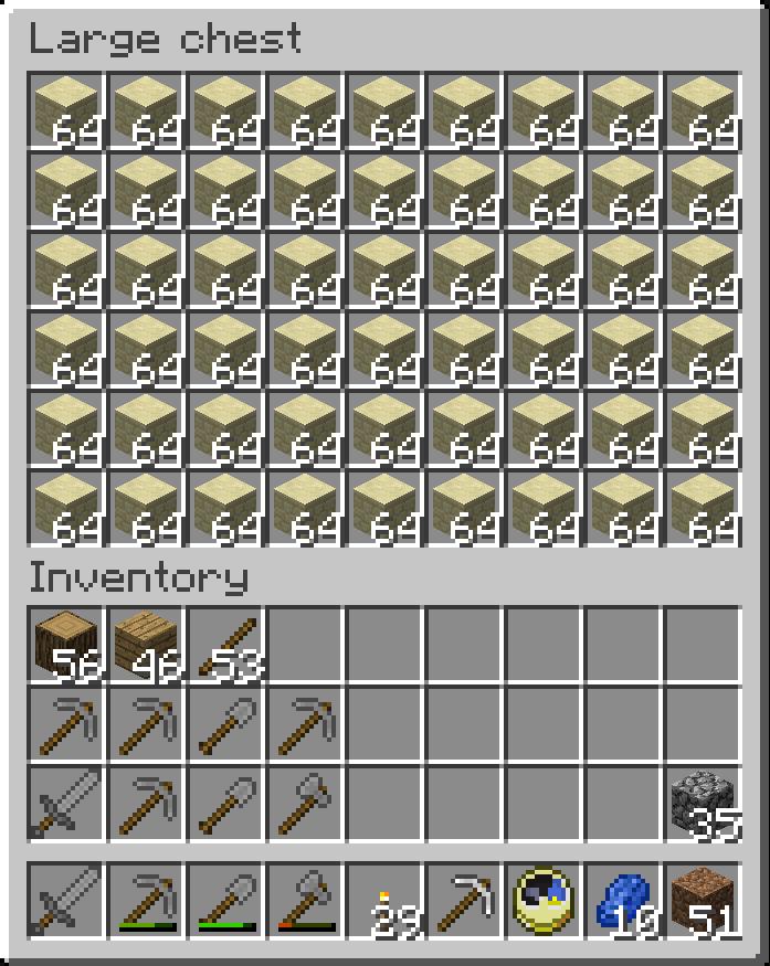 Spinning Minecraft: Killing Wolves & Inventory