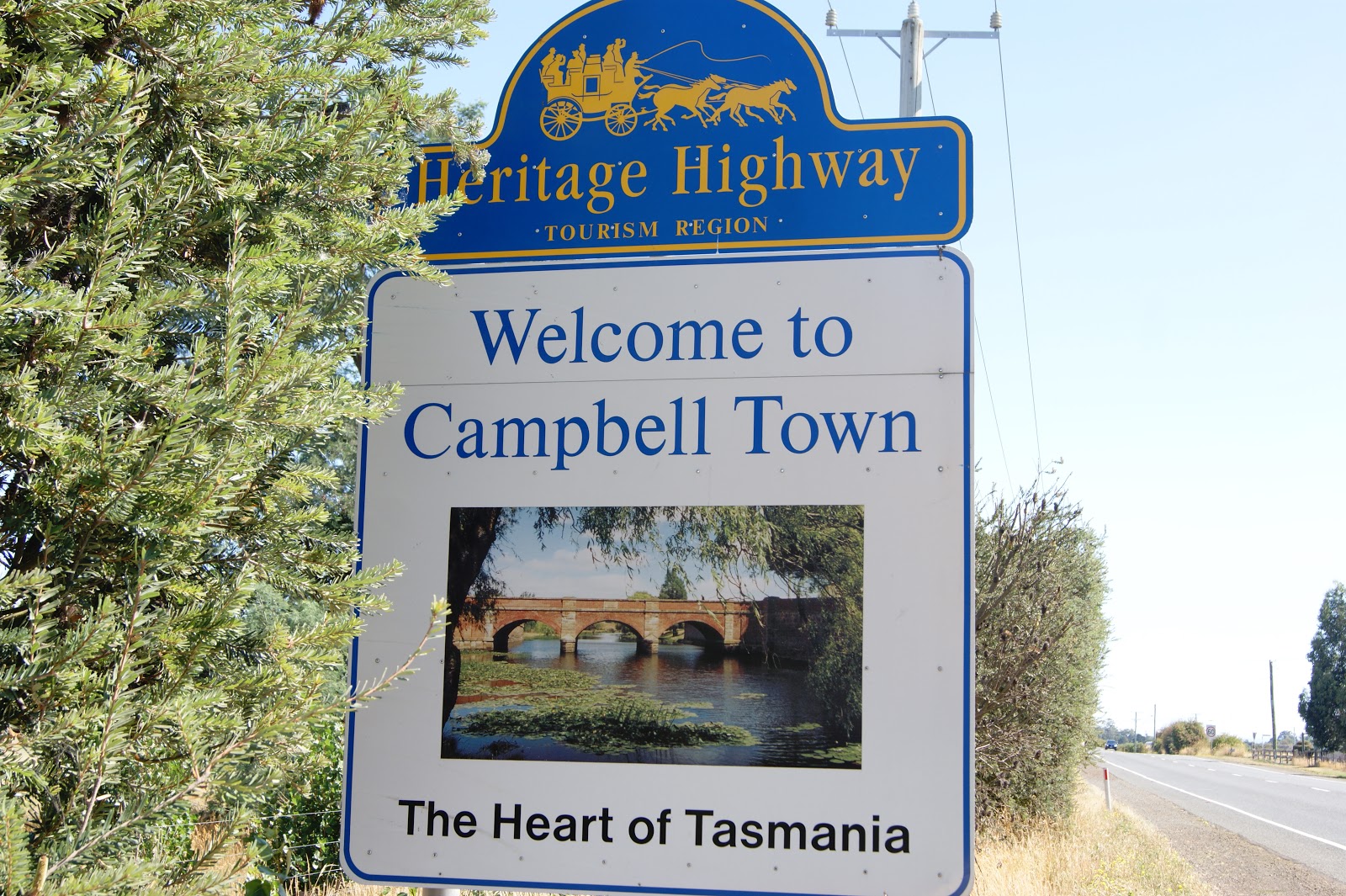 On The Convict Trail Campbell Town