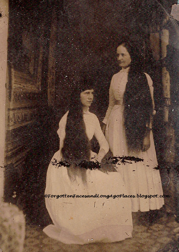 Forgotten Faces And Long Ago Places Tintype Tuesday Two Women Show 