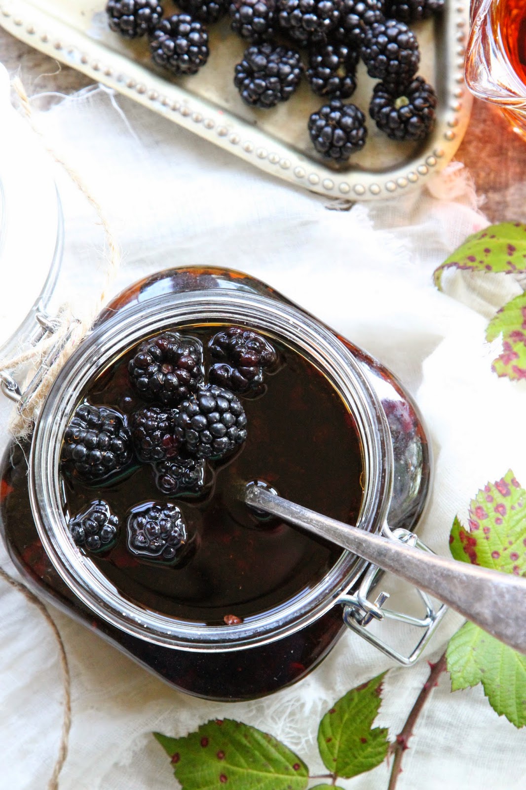 A Seasonal Treat Blackberry Brandy Nessa's Family Kitchen