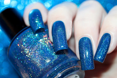 Swatch of the nail polish "Poseidon" by Eat Sleep Polish