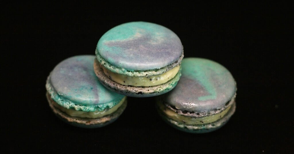 Cosmic Macarons A recipe for marbled macarons