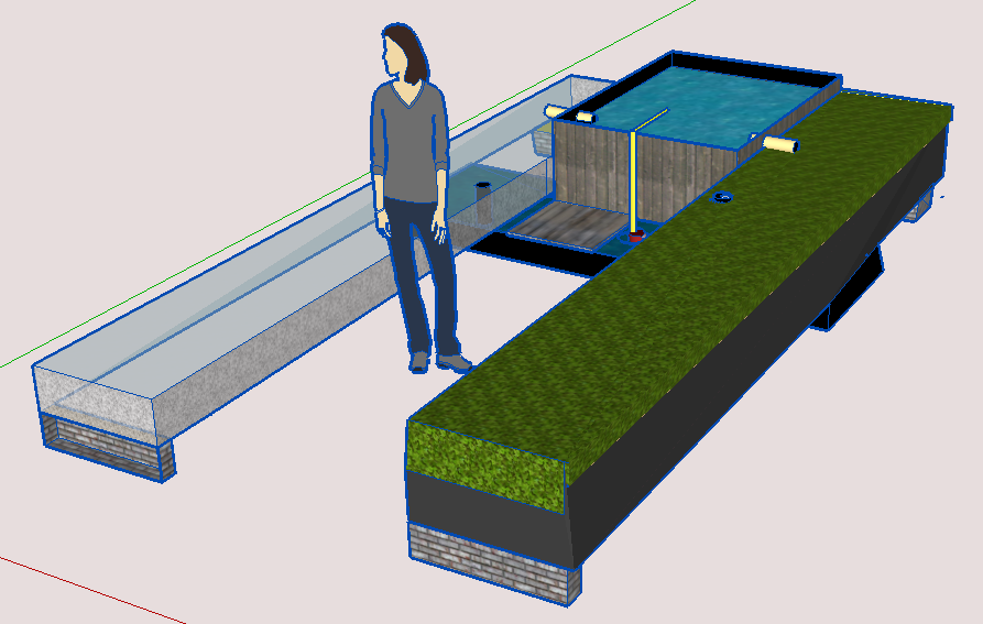 Aquaponic Pond System