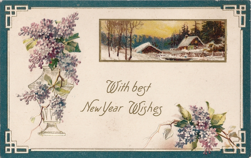 vintage new year clip art - photo #34