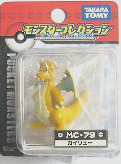Dragonite Pokemon figure Takara Tomy Monster Collection MC series