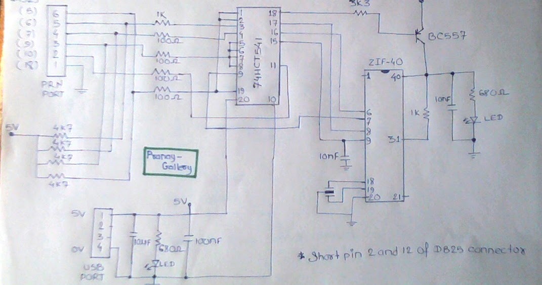 DIY Electronics Projects: How to Make a AVR Microcontroller Programmer