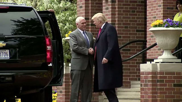 Mike Pence and Trump Mike Pence and Trump