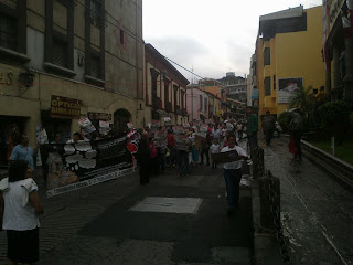 Marcha en Morelos 11 de Septiembre contra la reforma educativa