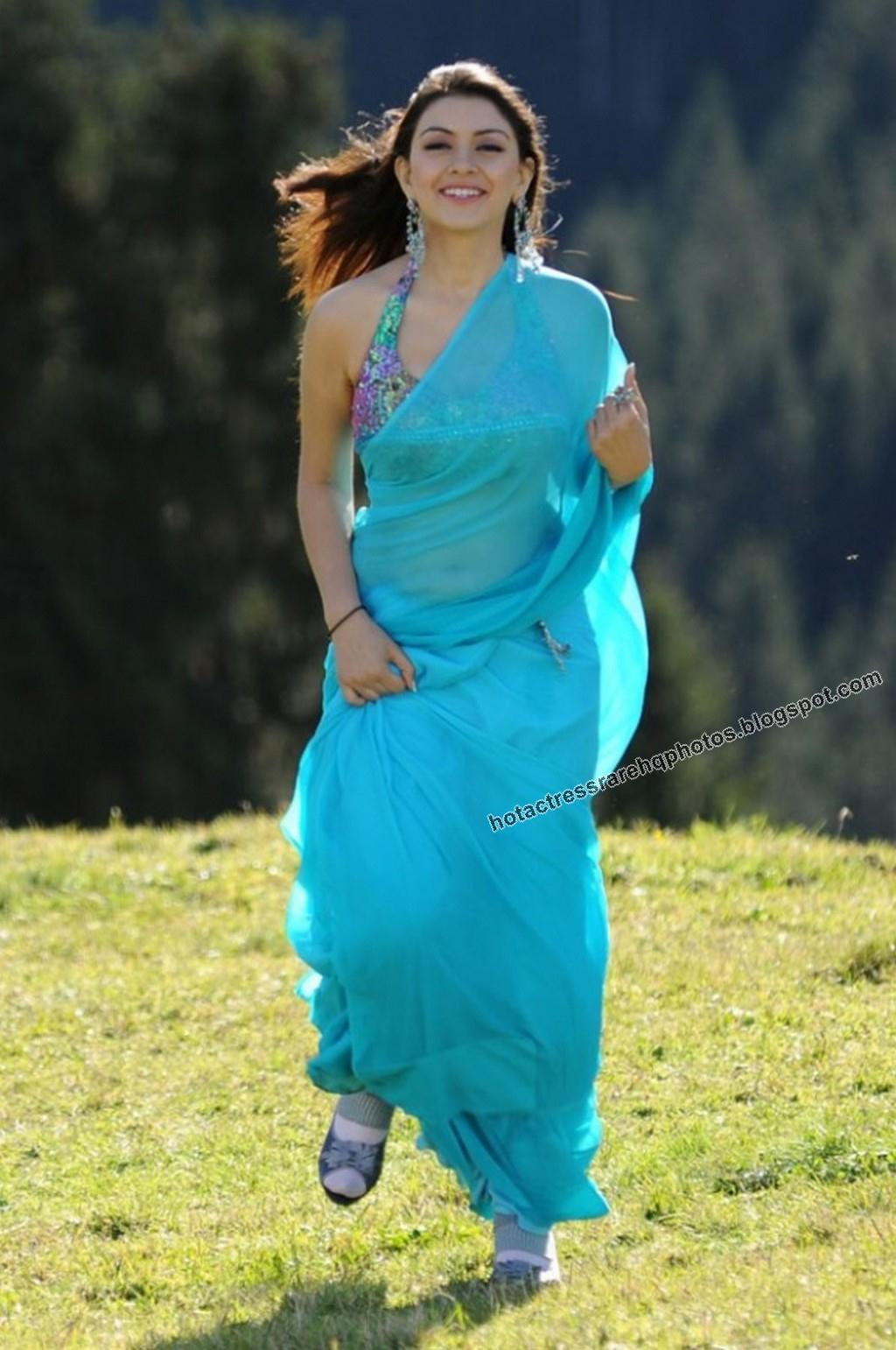 Hot Indian Actress Rare Hq Photos Tamil Actress Hansika Motwani Hot Navel Show In Transparent