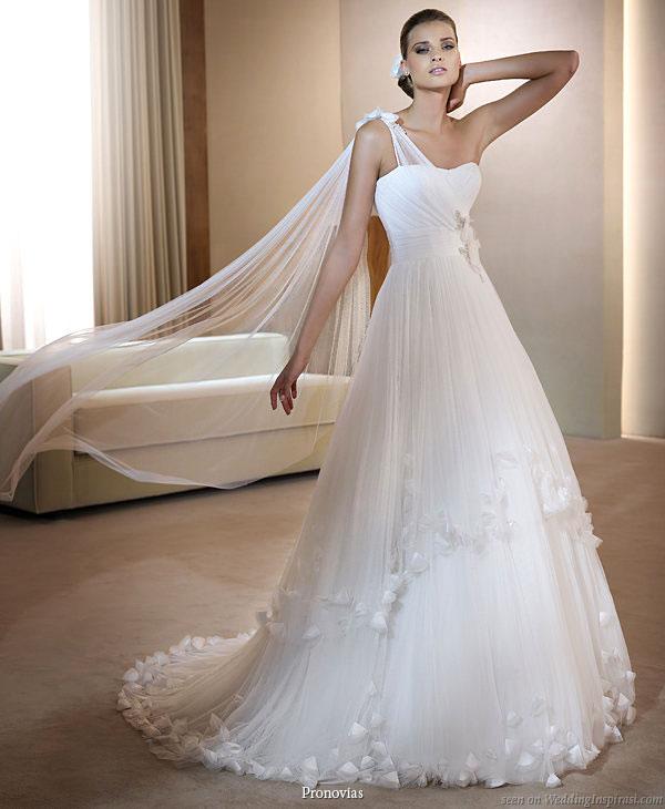 The Best White Lace Wedding Dress With Transparent Shawl - Wedding Dress