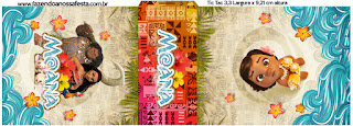 Moana Baby: Free Printable Candy Bar Labels. Moana Baby Free Printable Tic Tac Labels.