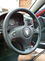 Rover 25 standard PU steering wheel