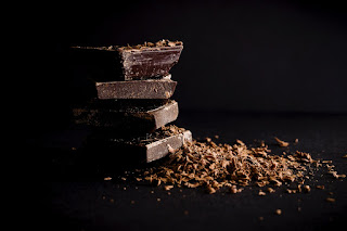 Picture of dark chocolate