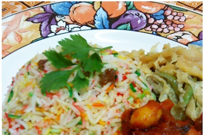 Resepi Nasi Minyak Terengganu Ayam Masak Merah