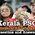 Kerala PSC General Knowledge Question and Answers - 80