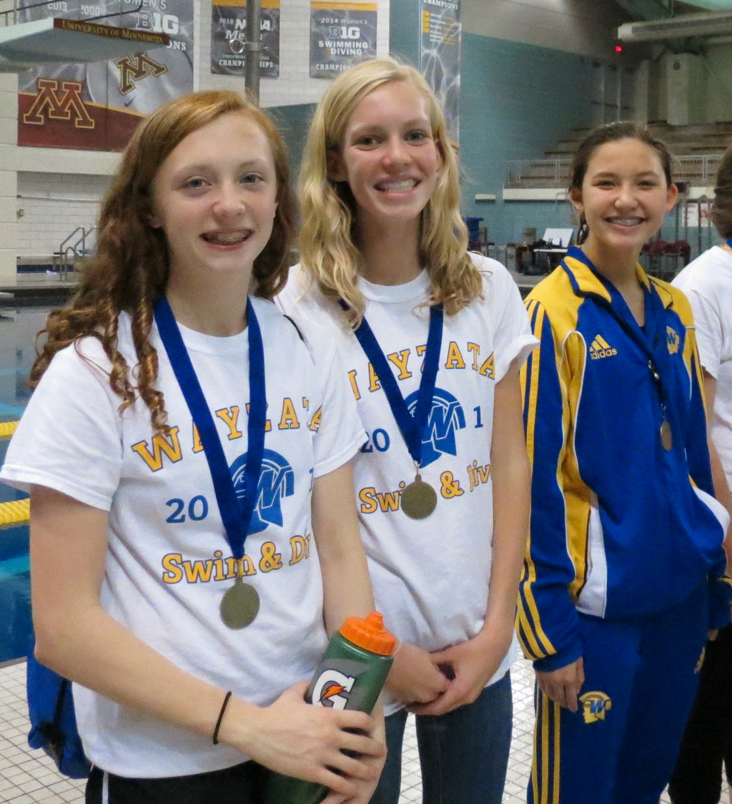 Wayzata High School Girls Swim and Dive True Team State University