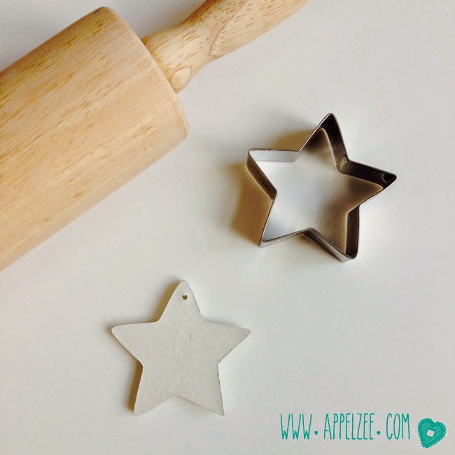 Clay stars by Villa Appelzee www.appelzee.com