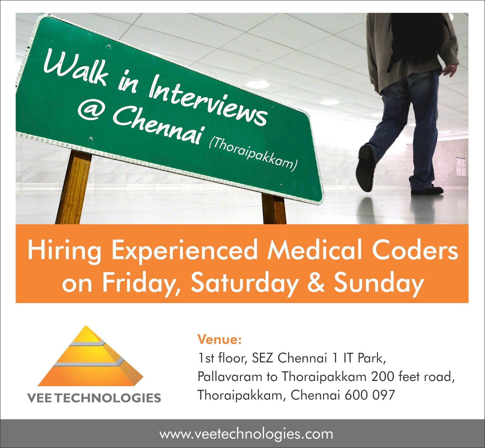 Vee Technologies: Walk-in Interviews for Experienced Medical Coders on ...