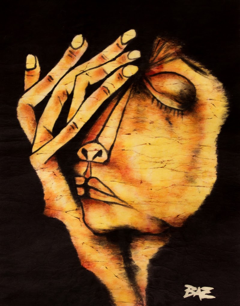 Batik Paintings by Rafael López Baz. Batik Paintings by Rafael López Baz.