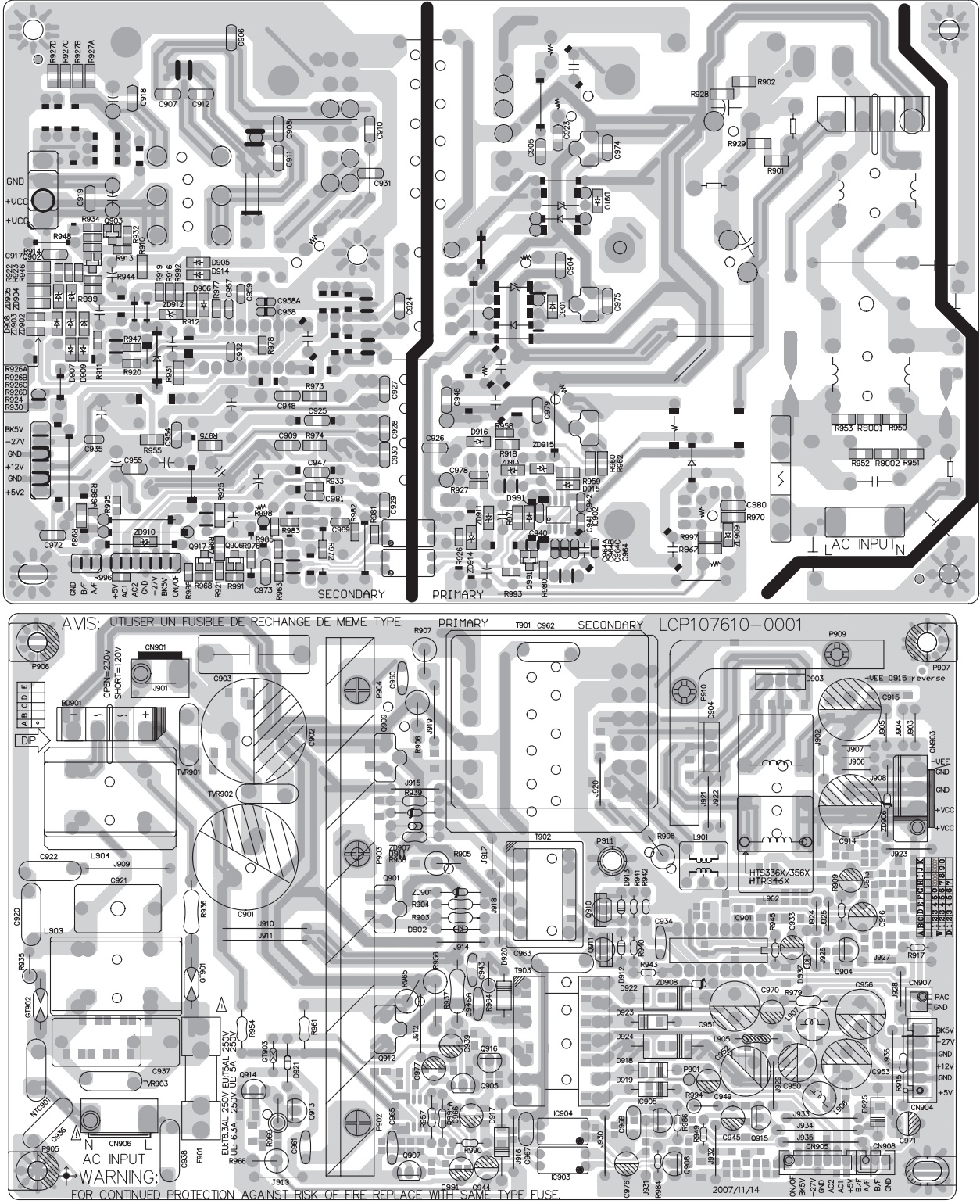 Master Electronics Repair ! PHILIPS HTS3565D POWER SUPPLY REGULATOR